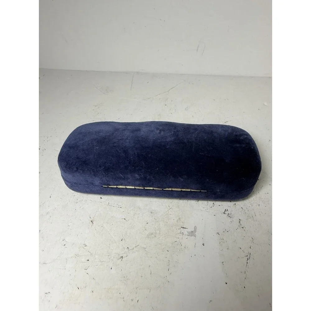 Velvet Gucci Glasses Blue Hard Case Winecolor Rose with Satin Interior cloth